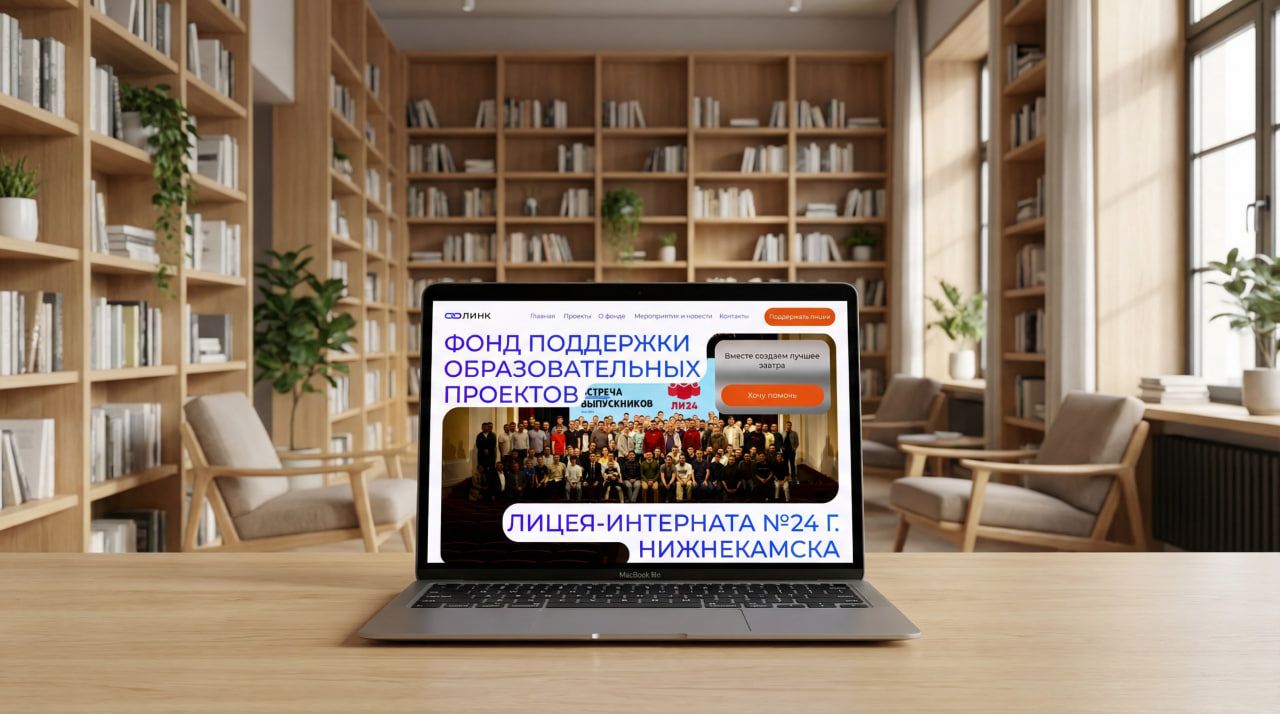 Сайт благотворительного фонда «Линк» со сбором пожертвований на Tilda